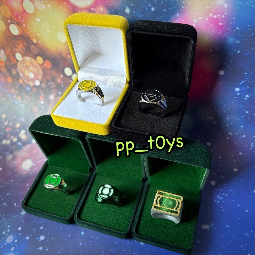 Green Lantern Corps Power Ring 1:1 DC Jusice League Green Lantern Ring ...