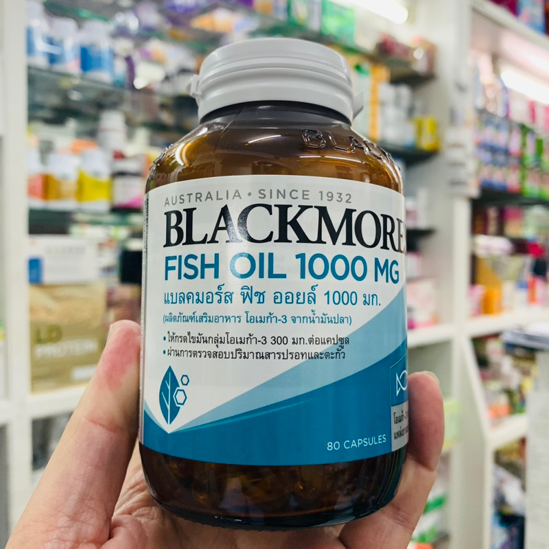 Fish oil Blackmores 80 Tablets Expire 10/2024 Shopee Malaysia