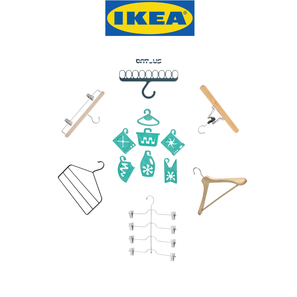 IKEA Series Hangers Cross Hanger Skirt Sock Shopee Malaysia