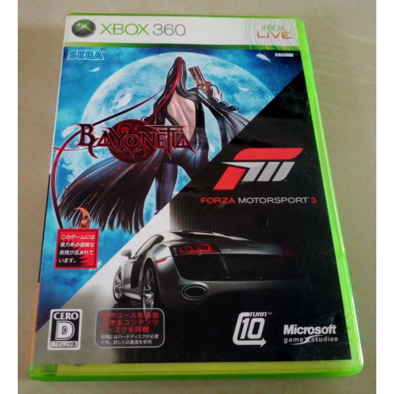 Original Xbox 360 Bayonetta & Forza Motorsport 3 Disc | Shopee Malaysia