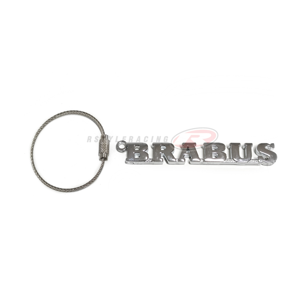 Brabus Logo Aluminium Keychain | Shopee Malaysia