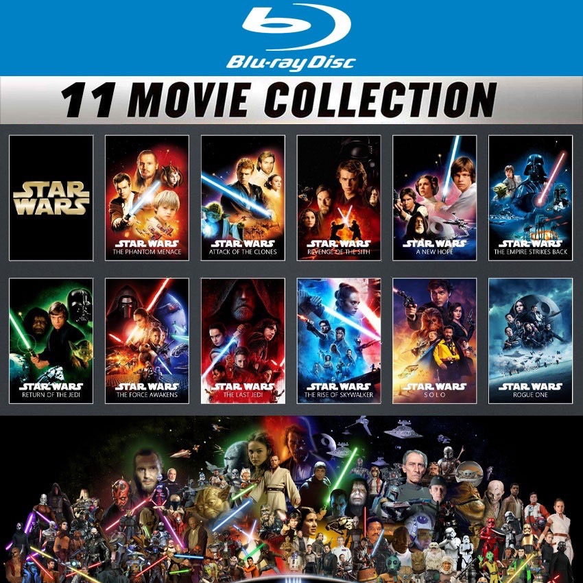 Bluray Movie Star Wars Blu-Ray Collection | Shopee Malaysia