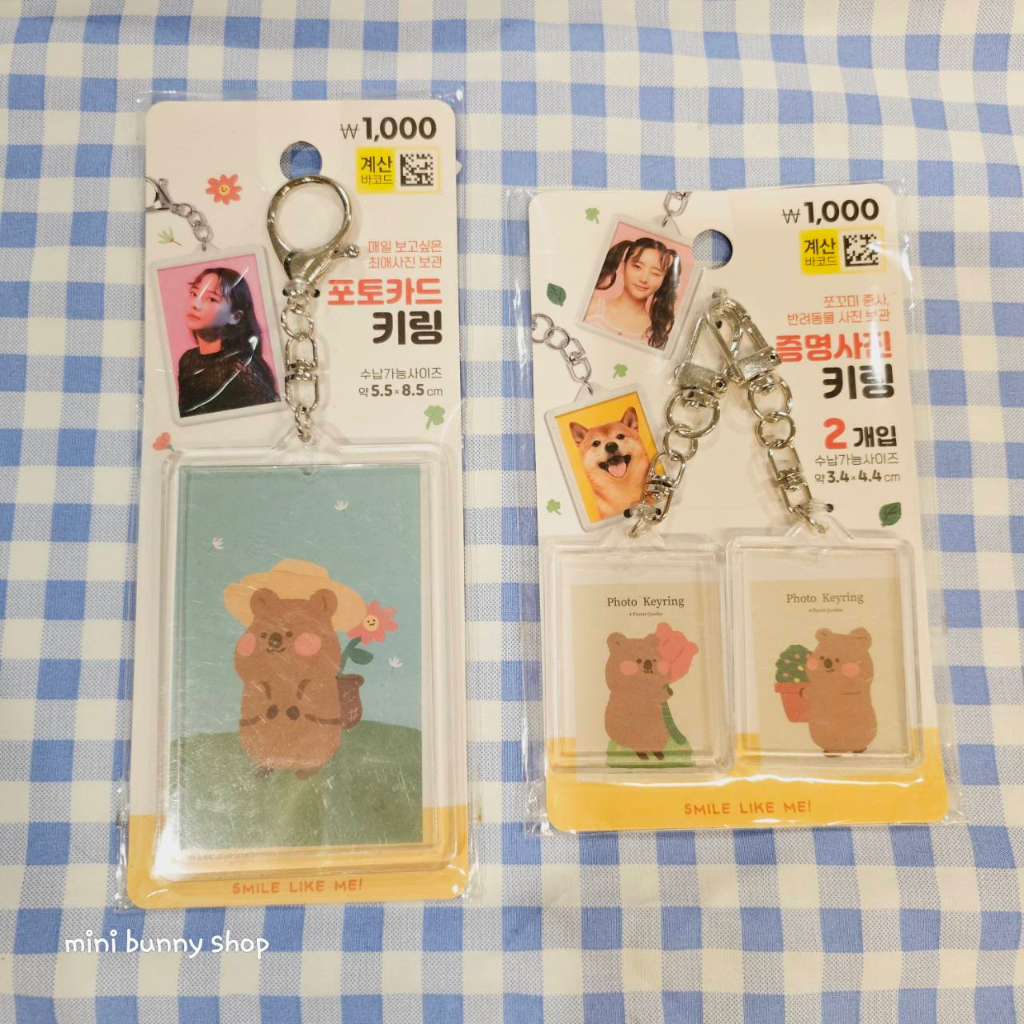 Daiso Clear Card Frame ID Holder Acrylic Shopee Malaysia