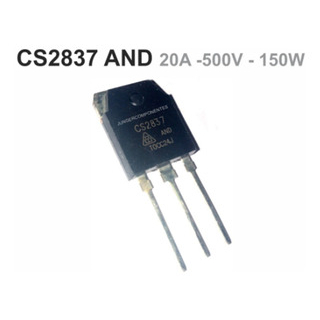 1pcs CS2837 CS2837AND TO-3P 500V 20A | Shopee Malaysia