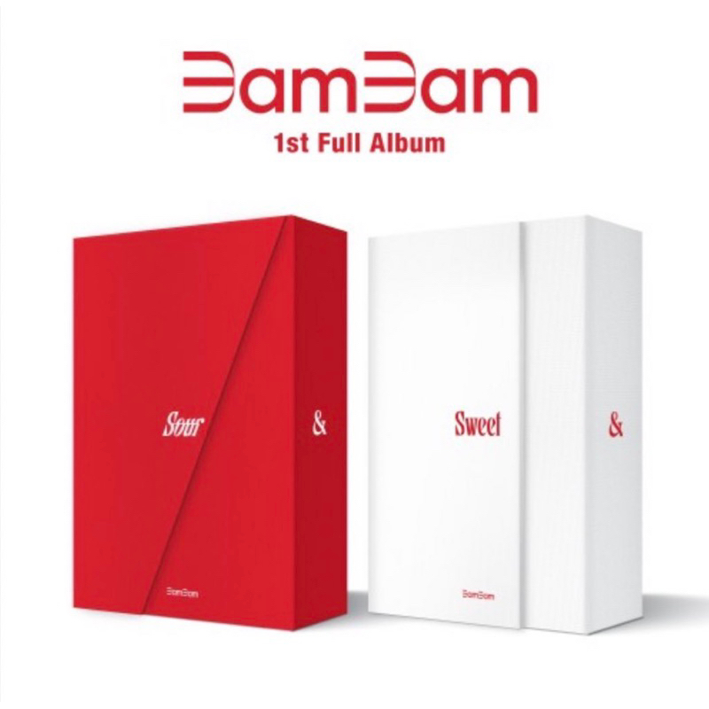 Sour & Sweet BamBam Album 1° Full Set [Sour + Sweet Ver.] | Vantaggi Pre-Order + BolsVos Planner Digitale K-Pop