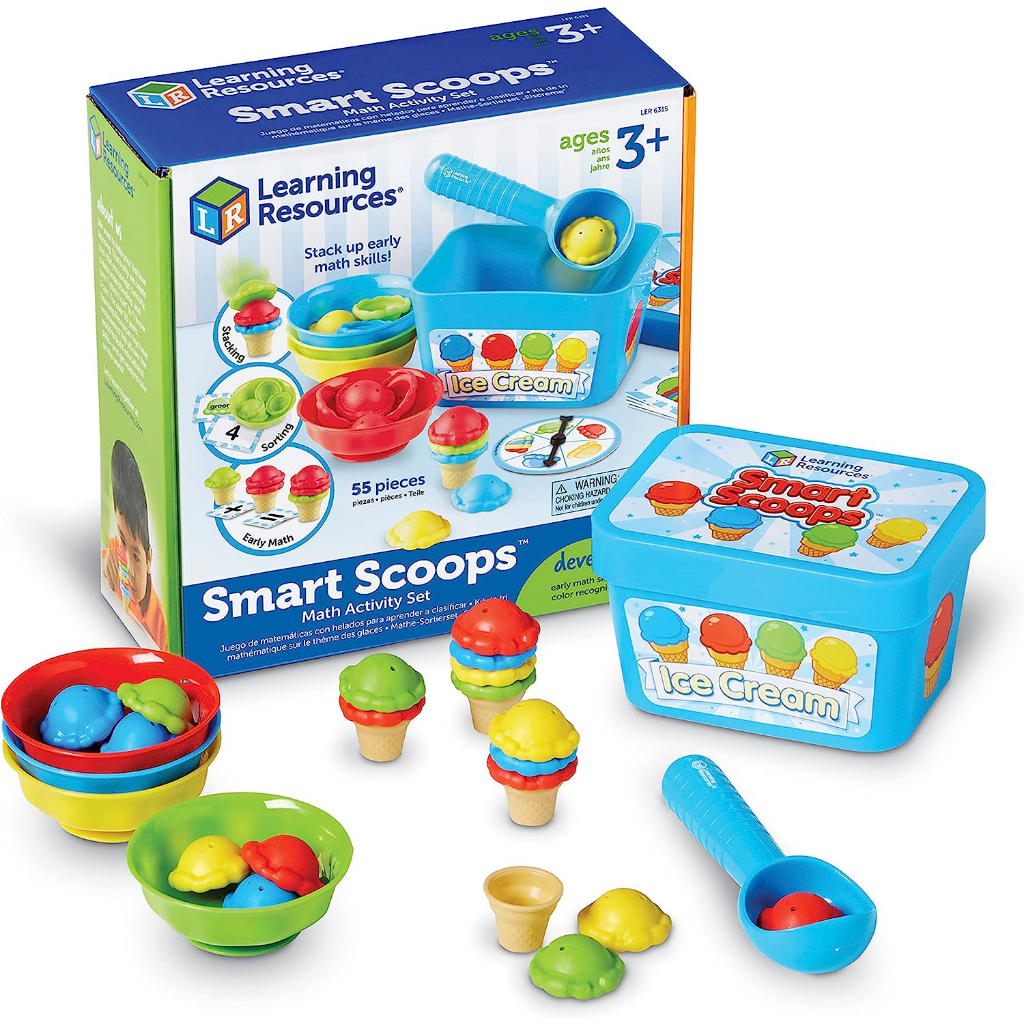 EDUTOYz Smart Scoops Ice Cream Game Popsicle Small Muscles Ven Learning