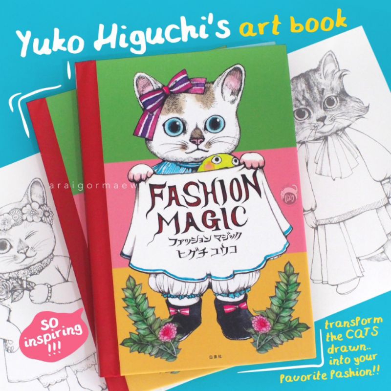 Art Book Fashion Magic by Yukoco Higuchi (Made in Japan) Shopee
