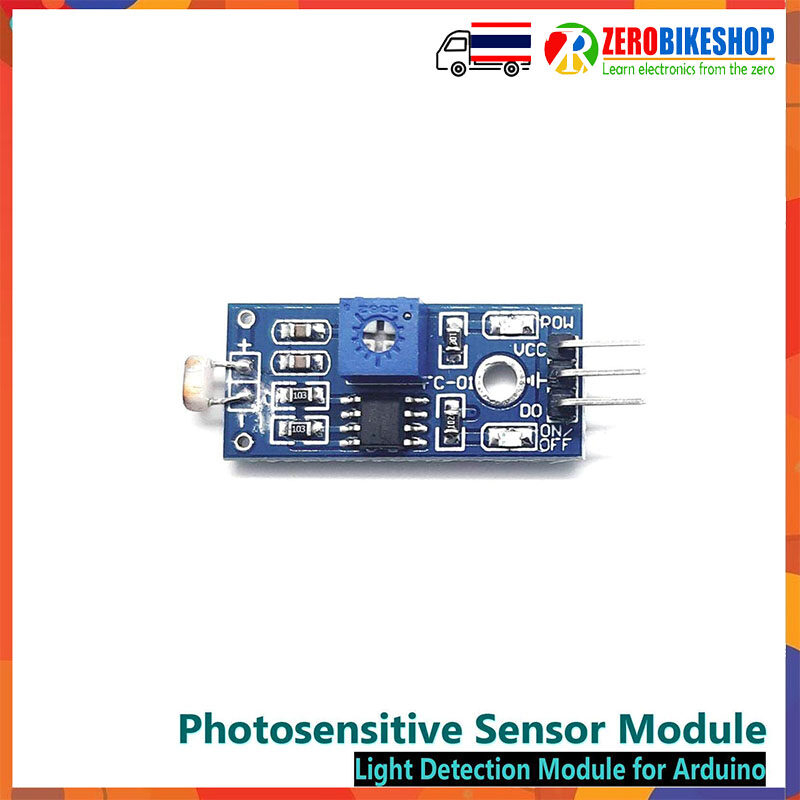 Photosensitive Sensor Module Light Detection 3 Pin for Arduino 1 Set by ...