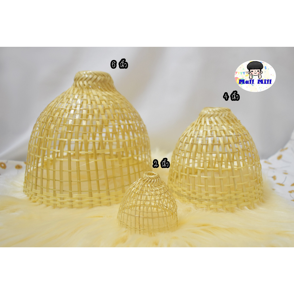 Bamboo Coop 3 Size 2 Inch 4 6 Chicken Weave Random Lamp Lantern ...
