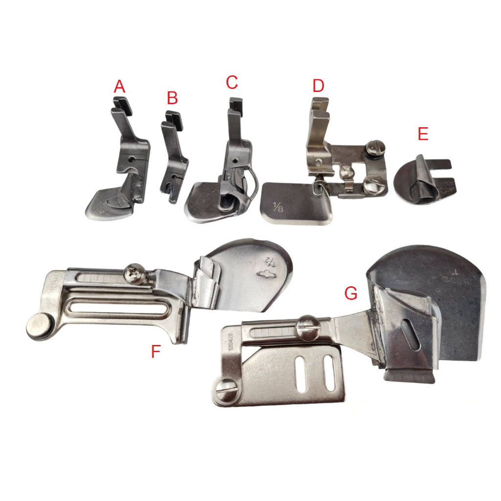 Industrial Single Needle Foot Folded Hem With Thin Fabric General Work