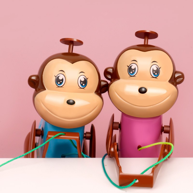 Tree Climbing Monkey Toy With Rope Little For Kindergarten Children