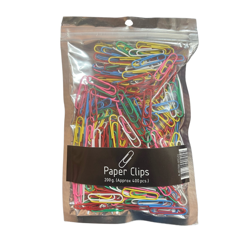 Paper Clips Wire Assorted Colors 200 G 400 Pcs. Shopee Malaysia