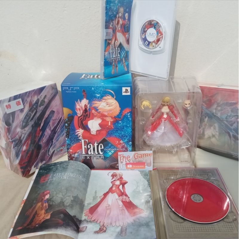 (PSP) Sheet Games + Fig Ger Nero PSP Fate/EXTRA Limited Edition TYPE ...