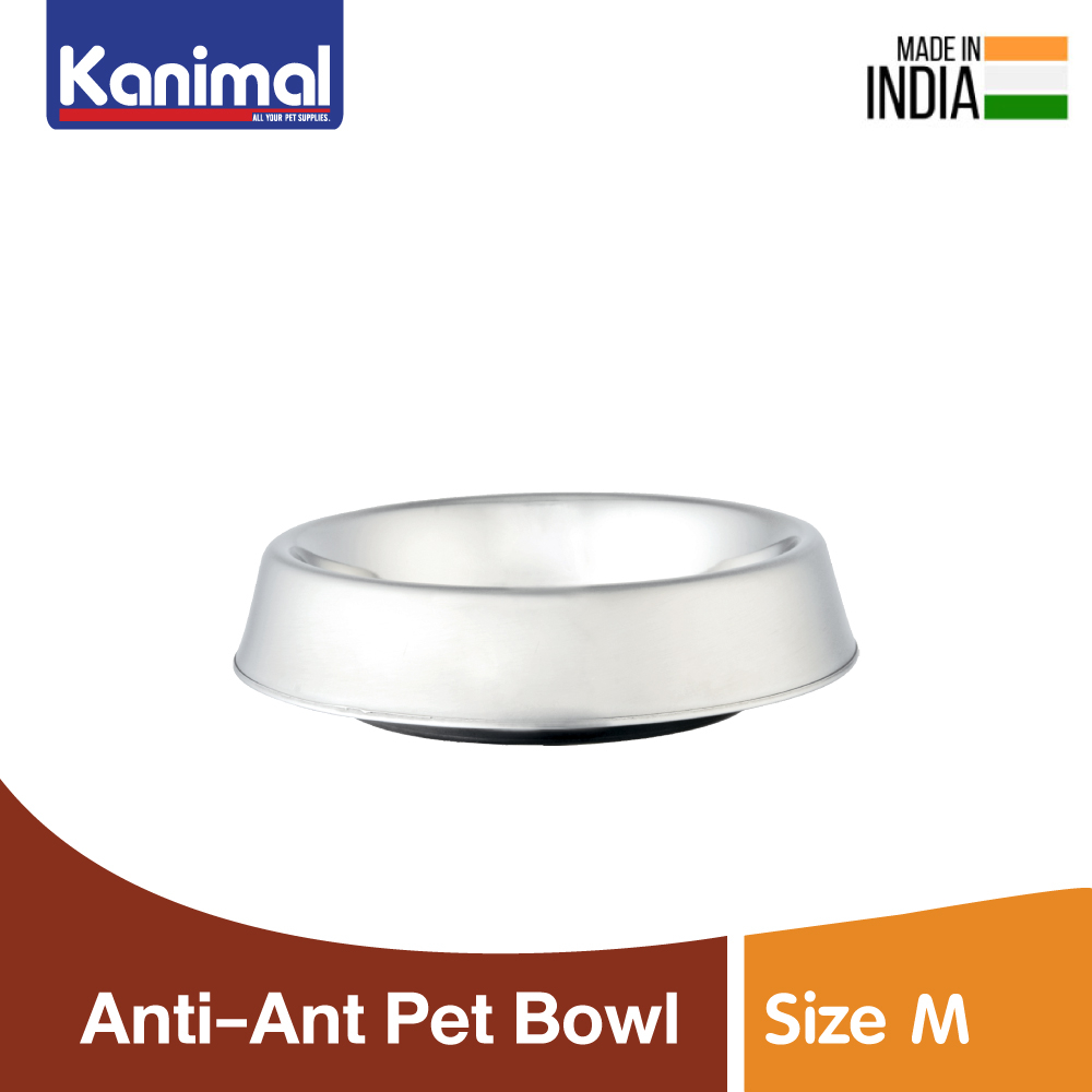 Kanimal AntiAnt Pet Bowl Food Water Stainless Steel AntProof Model