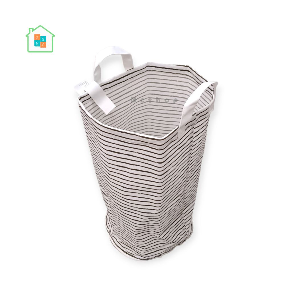 IKEA Laundry bag White/Black Shopee Malaysia