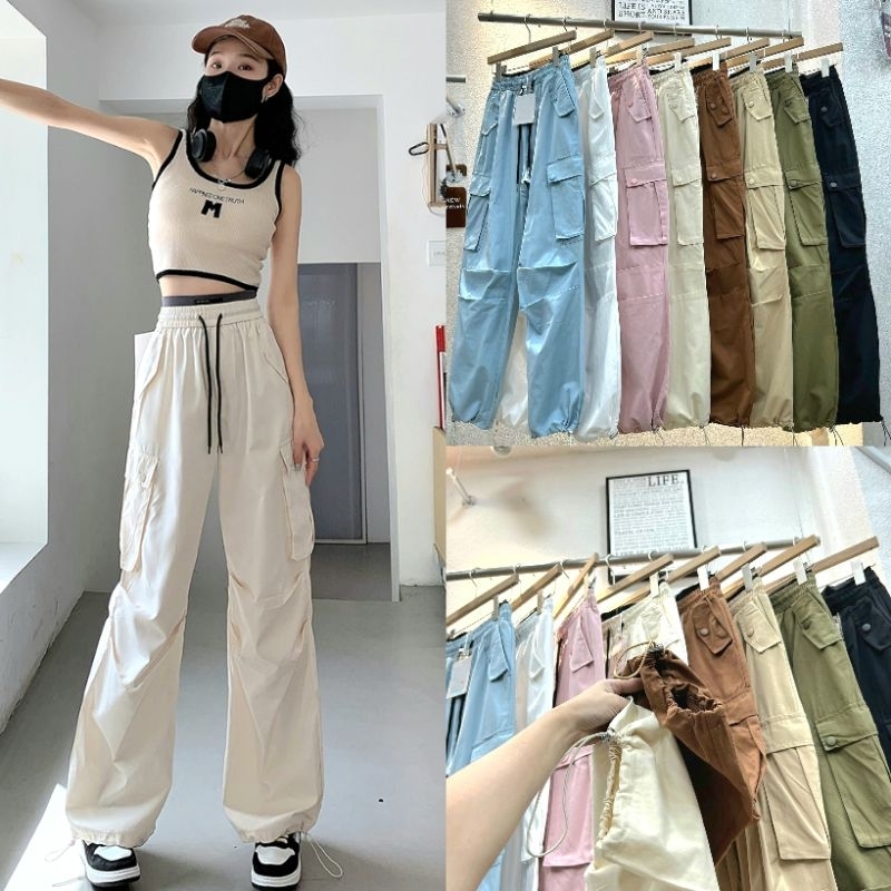 Lady_jeans 9191 Cargo Pants Umbrellas Very Beautiful Shape Ribbed Legs ...