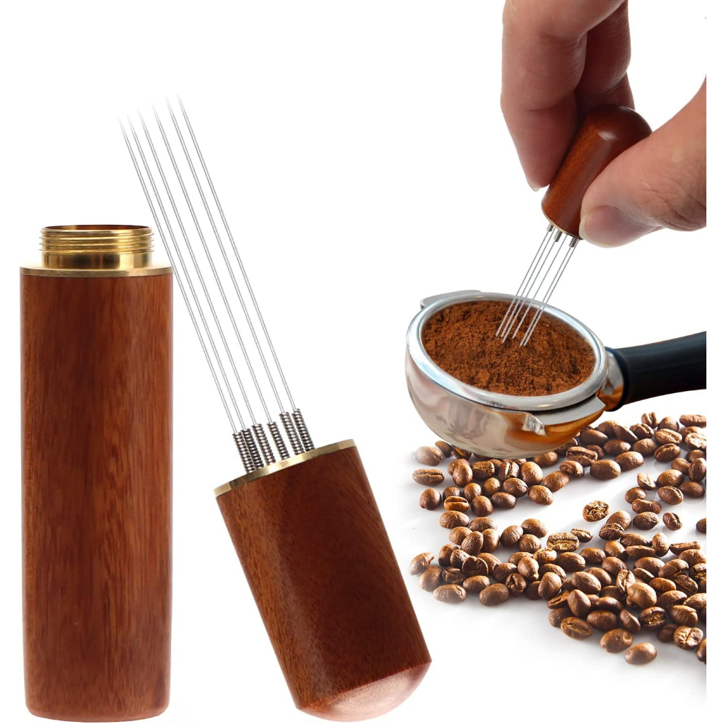 Coffee Dripper 6 Needles Wooden Stir Multi-Purpose For Party Espresso ...