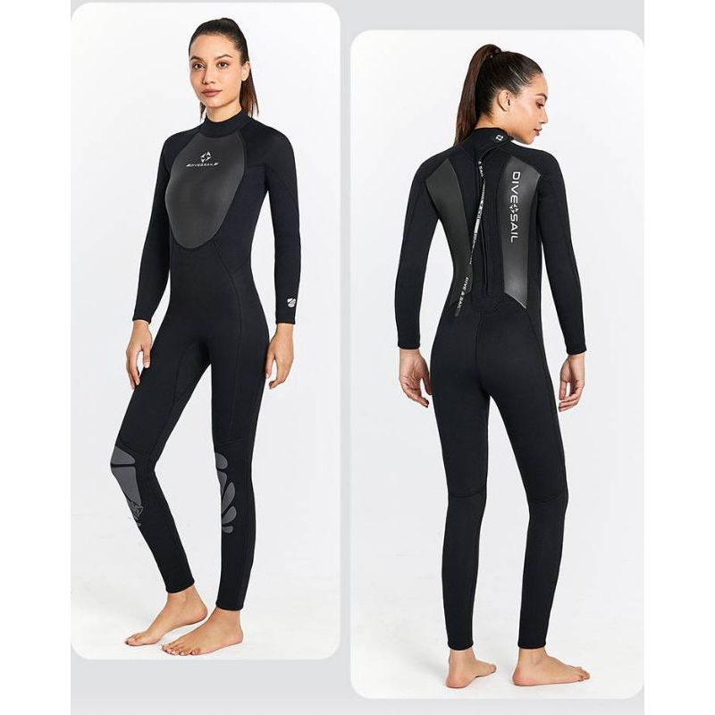 Dive & sail Wet suit for scuba diving 3 mm Wetsuit Thickness 3mm full