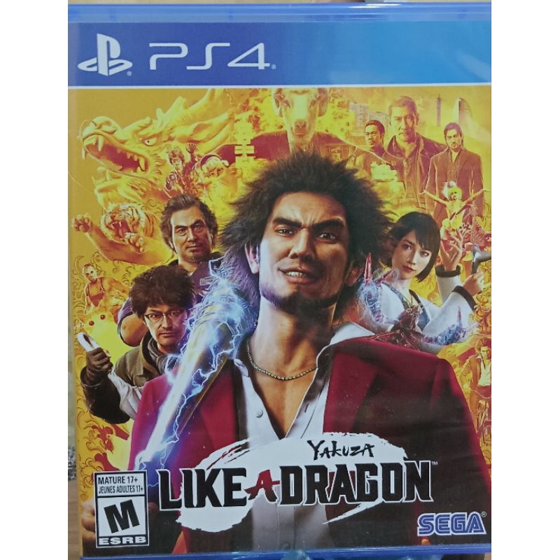 PS4 Game LIKE A DRAGON Disc (Used) | Shopee Malaysia