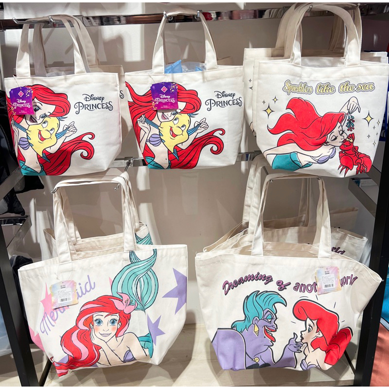 Ariel Bag Canvas Genuine Copyright Work 1 Cute Disney | Shopee Malaysia