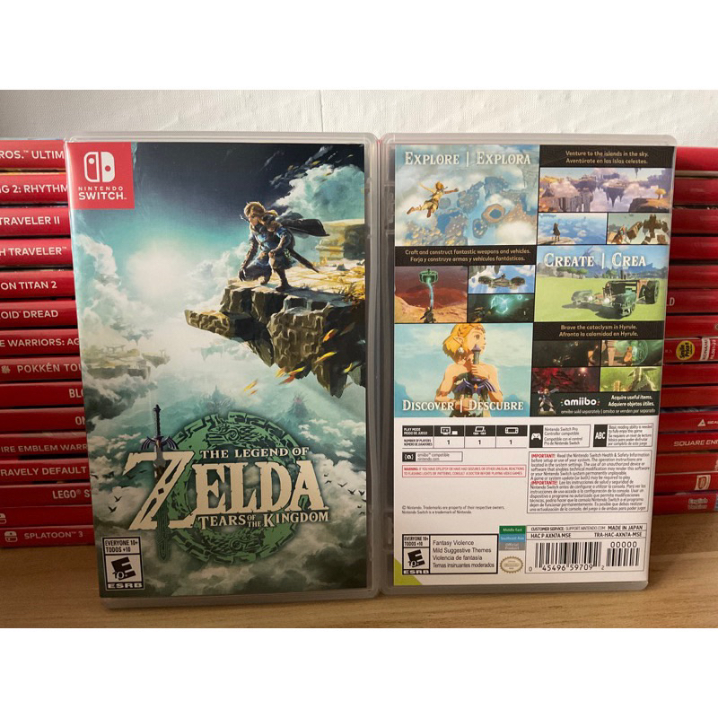 2nd Hand Venvenven Nintendo switch: the legend of Zelda tears of the ...