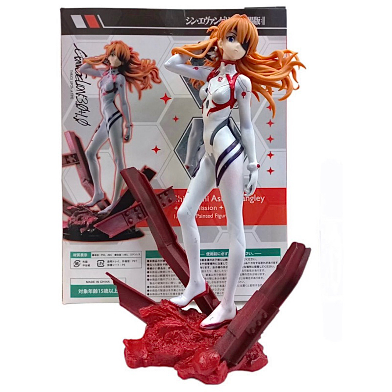 Evangelion (EVA) Asuka Shikinami Langley Last Mission 1/7 PVC Figure 25 ...