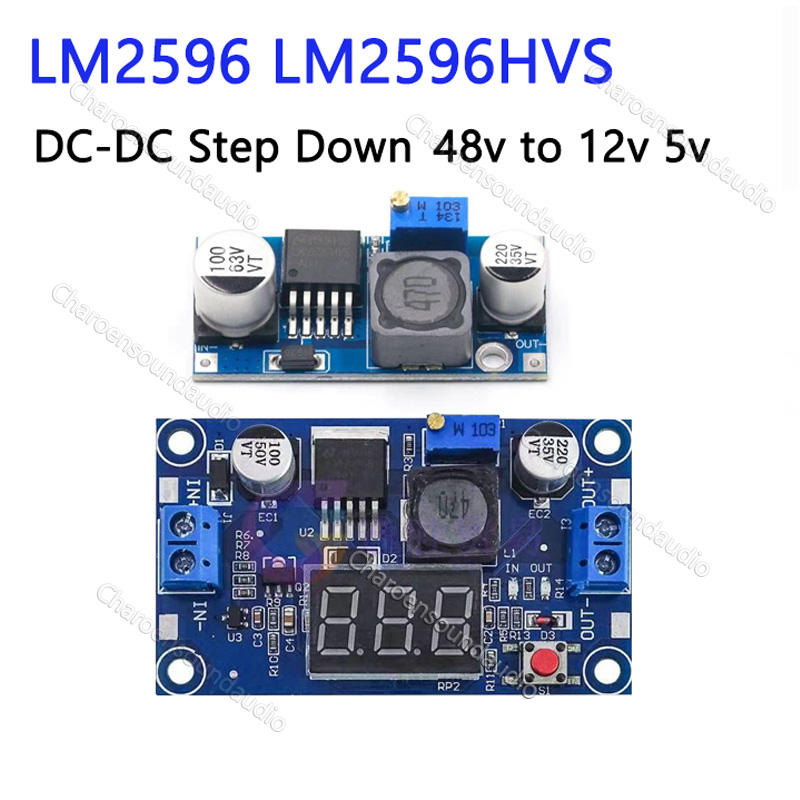 DC-DC LM2596 LM2596HVS Power Supply Module Step Down 48V to 24v 12V 5V