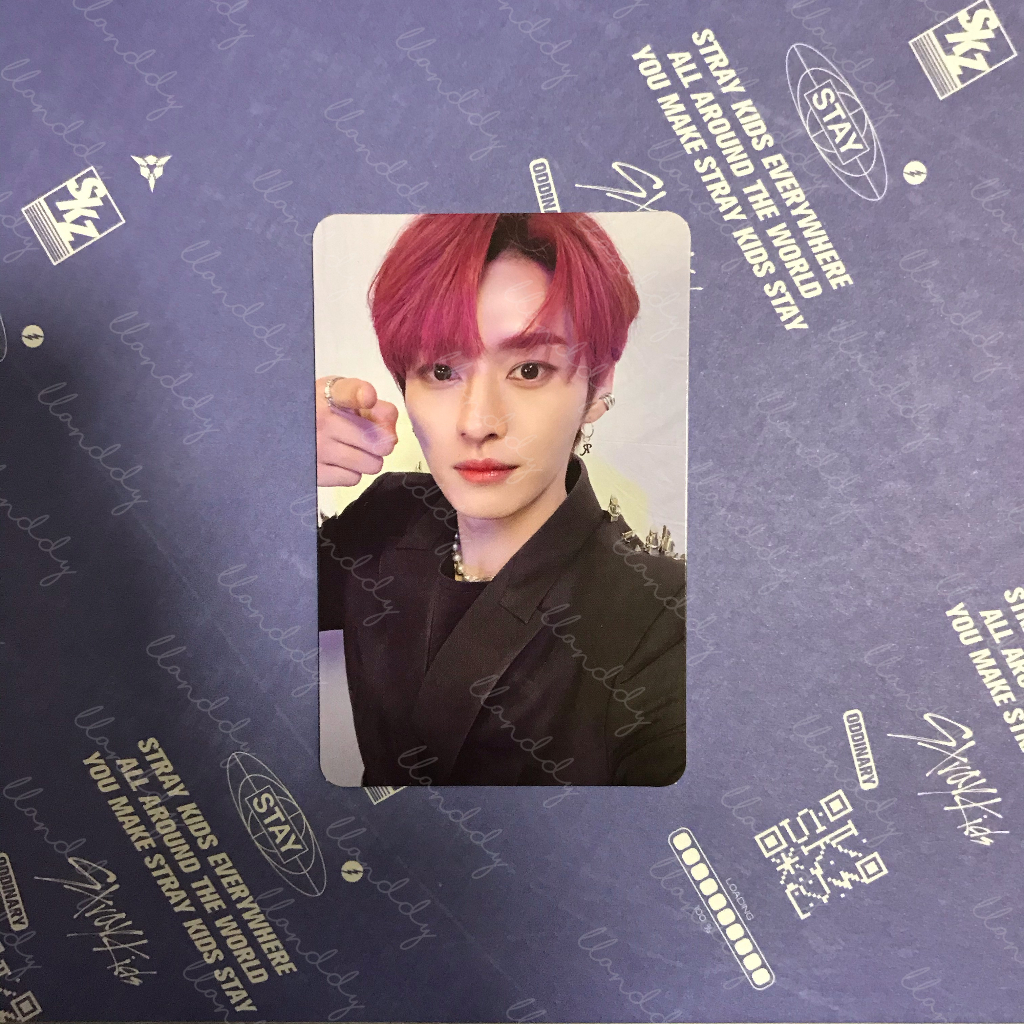 ODDINARY VER.C Card Leonou Leeno Miin Ho Stray Kids Photocard Leeknow ...