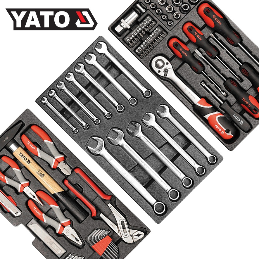 YATO YT-38951 Tool Box + With 80 Tools Set | Shopee Malaysia