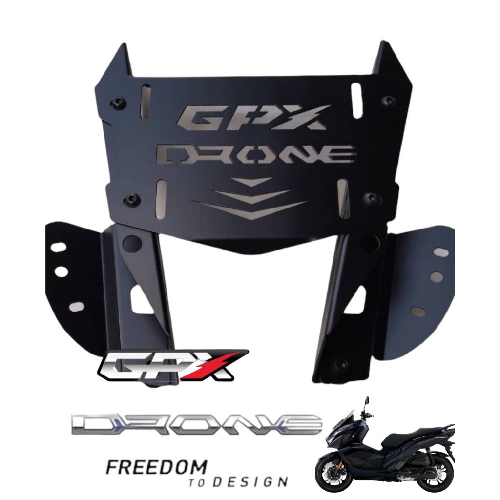 Windshield Lifter GPX DRONE Can Be Worn With The Original Shield ...