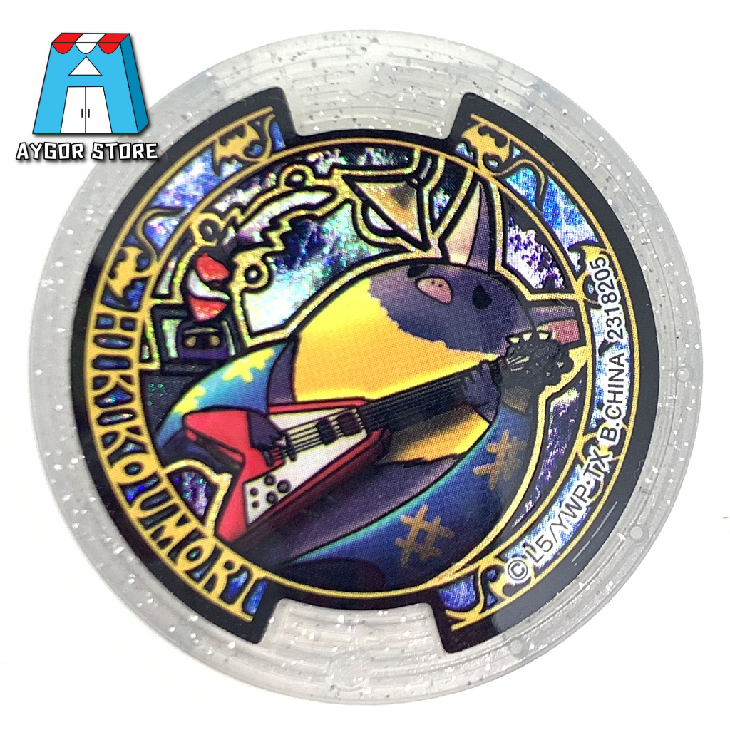 Yokai Watch (Yo-kai Watch) Special Coin Transparent White Yo-kai Medals ...