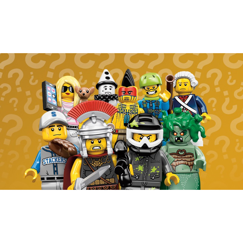 LEGO 71001 Minifigures series 10 (New Slit The Check) | Shopee Malaysia