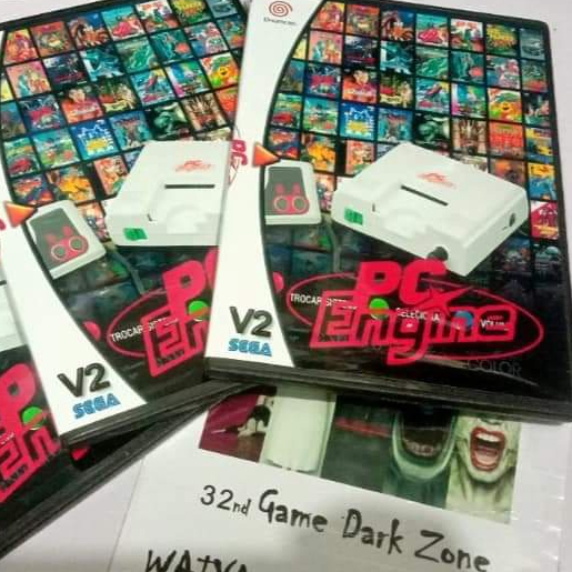DreamCast-PC engine V.2 Super CD for Sega DreamCast. // Never Have ...