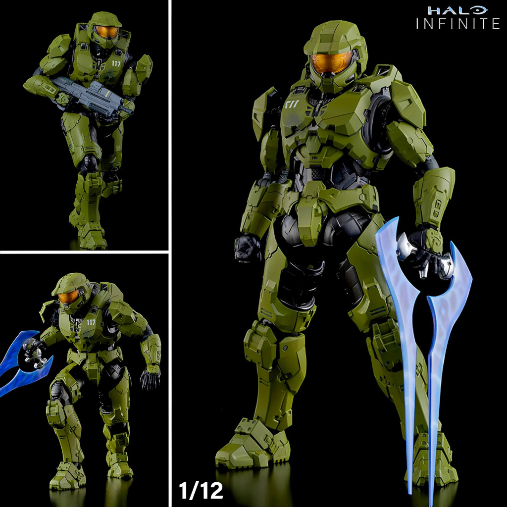 Action Figure Halo Infinite Hello Infinit Master Chief John 117 Shif ...