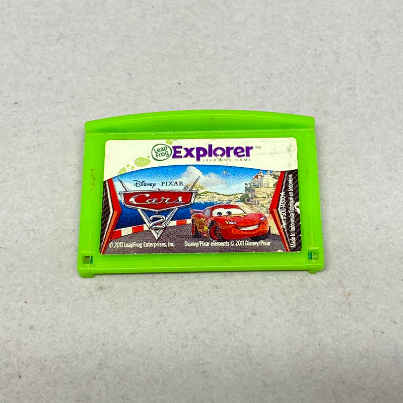 Disney Pixar Cars 2 LeapFrog Explorer LeapPad Learning Game Cartridge