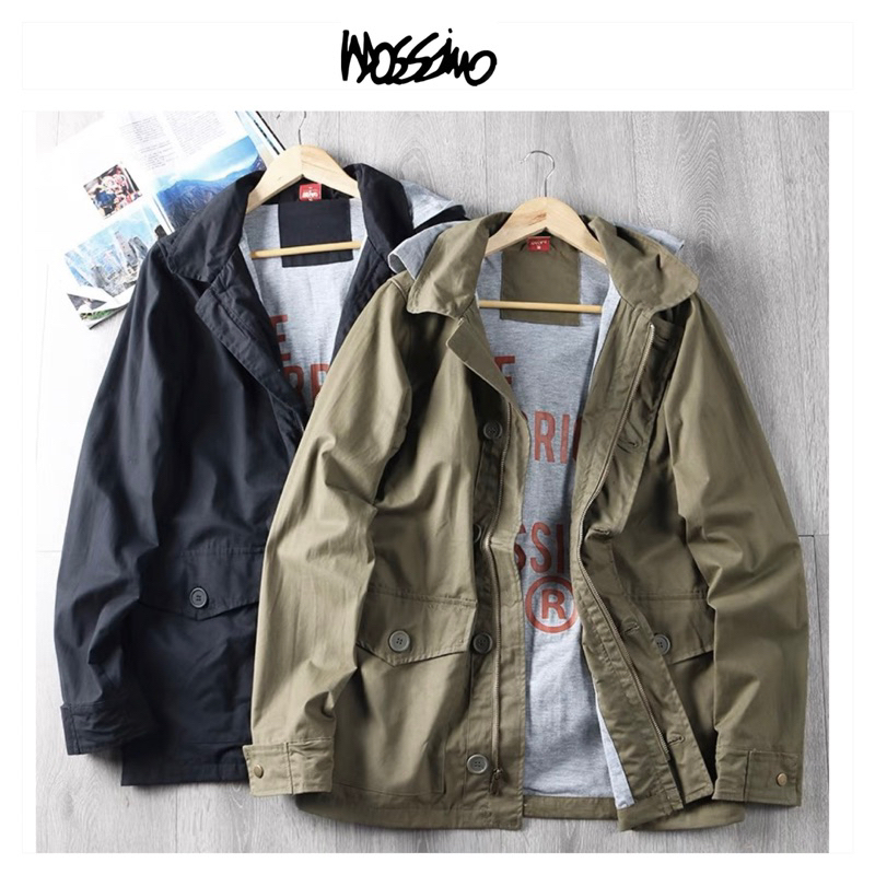 Hoodie Outerwear Hooded Jacket Military ️MOSSIMO ️100% Authentic (JK622 ...