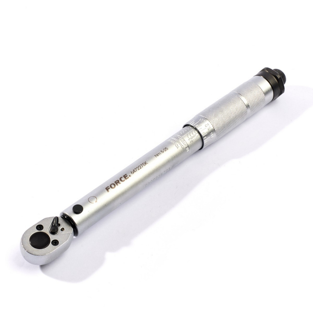 FORCE 1/4 Inch Torque Wrench Model 6472275K 5-25 Nm With Sound Accuracy ...