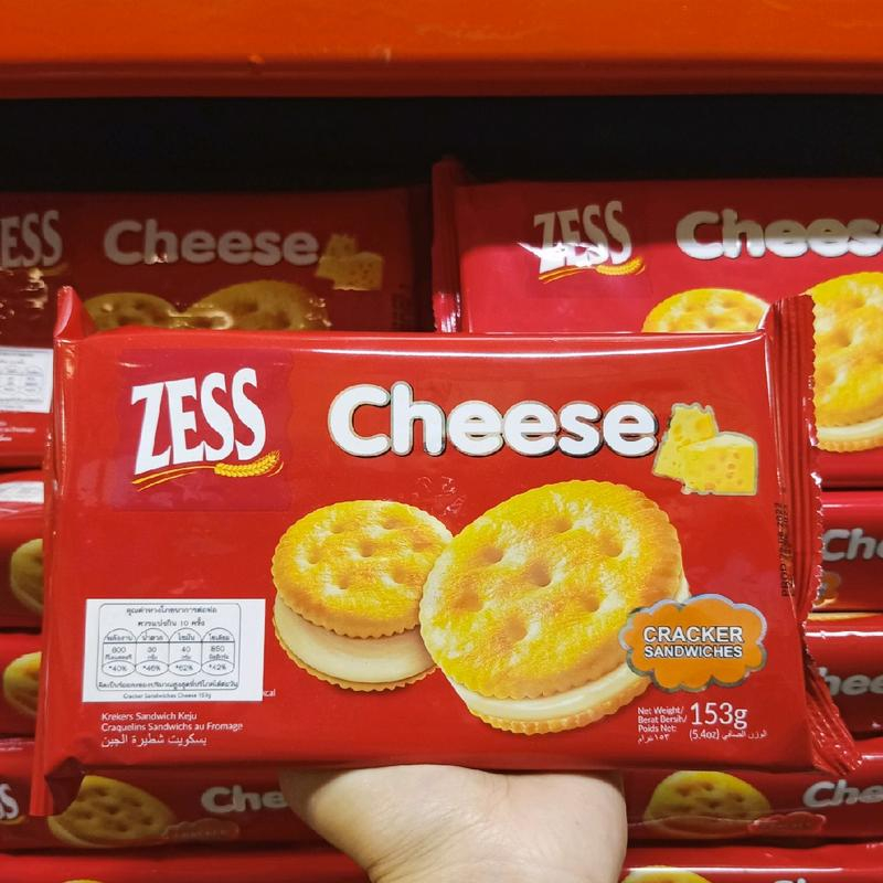 Zess Cream Cheese Crackers Filled With Rich Size 153 g. Shopee Malaysia