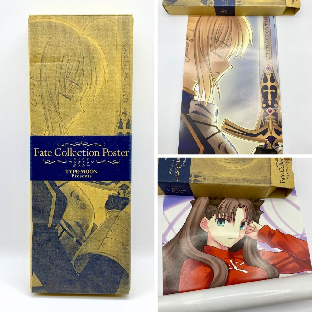 Fate/Stay Night Fet/Staynite Fate Collection Poster Saber & Tohsaka Rin ...