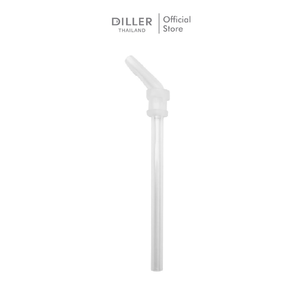 Diller Silicone Straw Baby Water Bottle Model DB007 Set (Straws