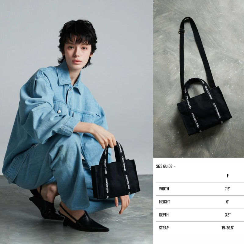 Gentlewoman Micro Box Tote Bag | Shopee Malaysia