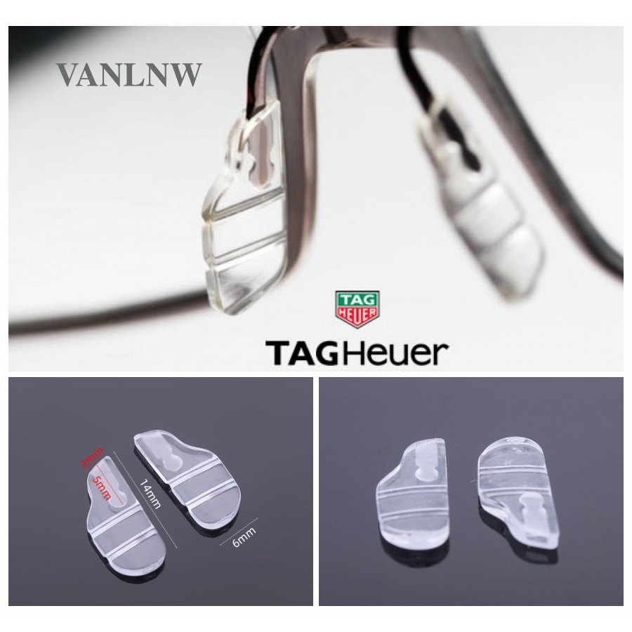 Glasses nose pad TAG Heuer Silicone Plug In 2 mm. Pads Are Soft And Comfortable. Shopee Malaysia