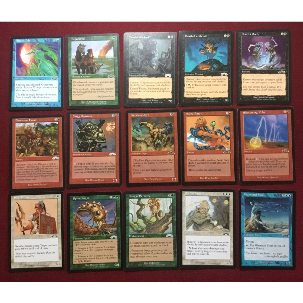 Exodus Set Magic The Gathering uncommon common Card | Shopee Malaysia