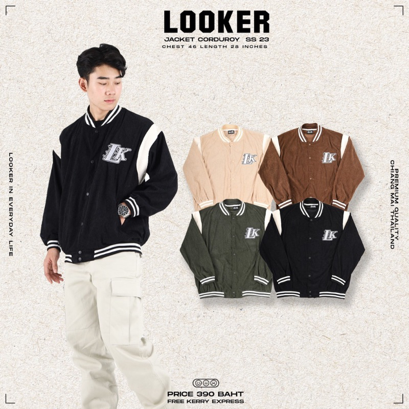 LOOKER-JACKET JACKET (9%Clothing) | Shopee Malaysia
