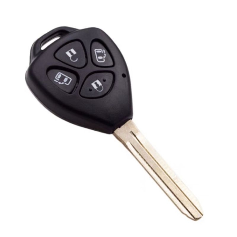 Toyota Car Key Frame Alphard 4 Buttons Blank Without Circuit | Shopee ...