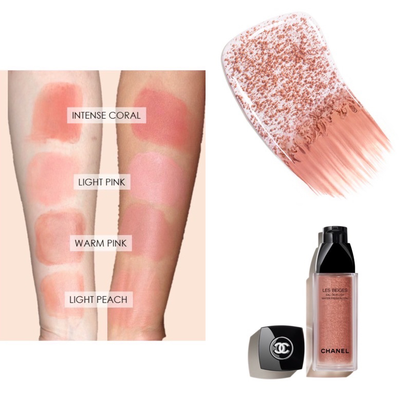 Chanel Les beiges water fresh blush | Shopee Malaysia