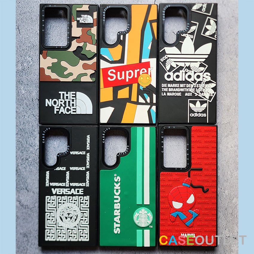 Case S22 S23 Ultra S20 fe S23 plus S23 + S23ultra casetify 3d Embossed