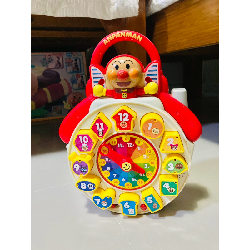 Time Teaching Clock Drop The Blocks Teach Shape Enhance Development