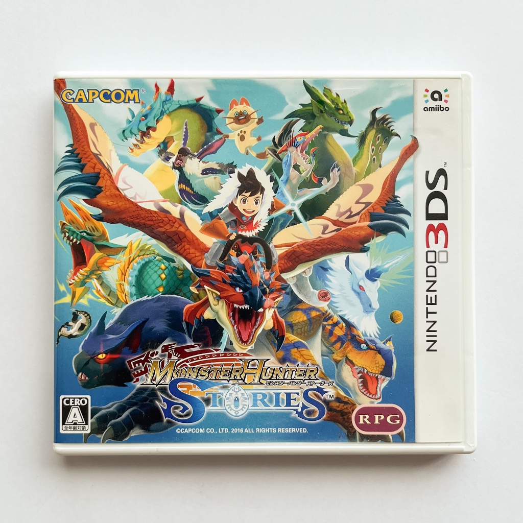 Original Nintendo 3DS Cartridge: Monster Hunter Stories Second Hand ...