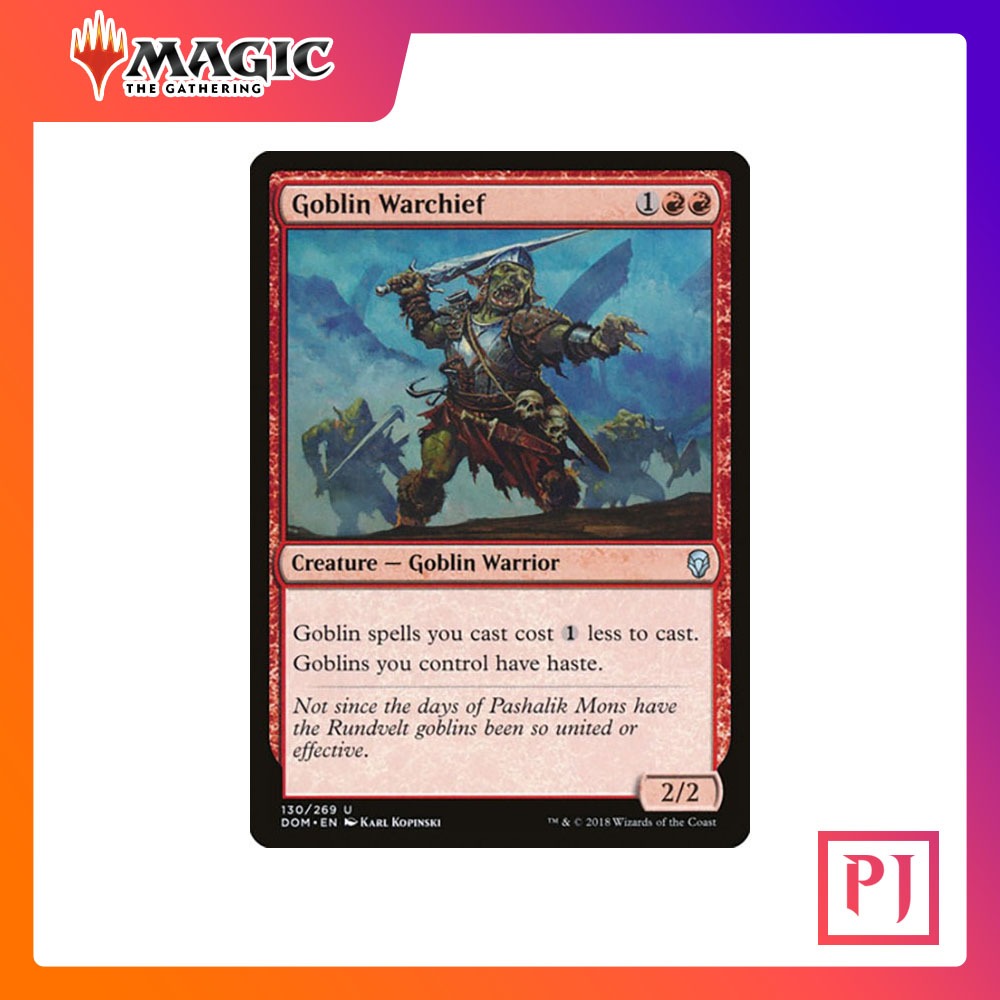 [MTG] Goblin Warchief [DMU] [RED] [UNCOM] [NORMAL] [ENG] (Magic Card ...